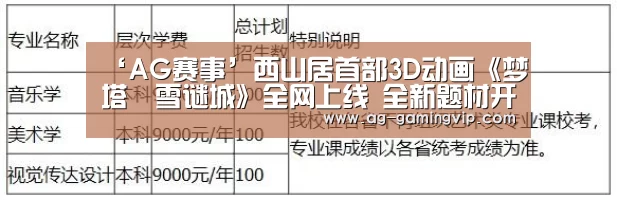 ‘AG赛事’西山居首部3D动画《梦塔•雪谜城》全网上线 全新题材开启(图2) AG篮球